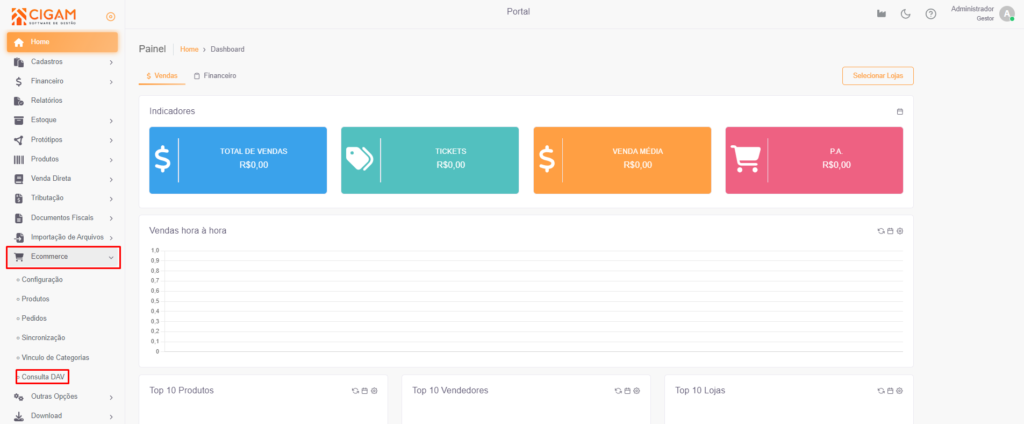 Novo Portal Web - Como visualizar os detalhes de um DAV (Documento ...