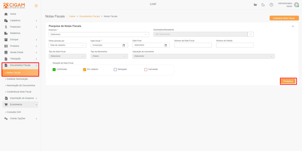Novo Portal Web: Saiba como efetuar a aprovação do DAV (Documento ...